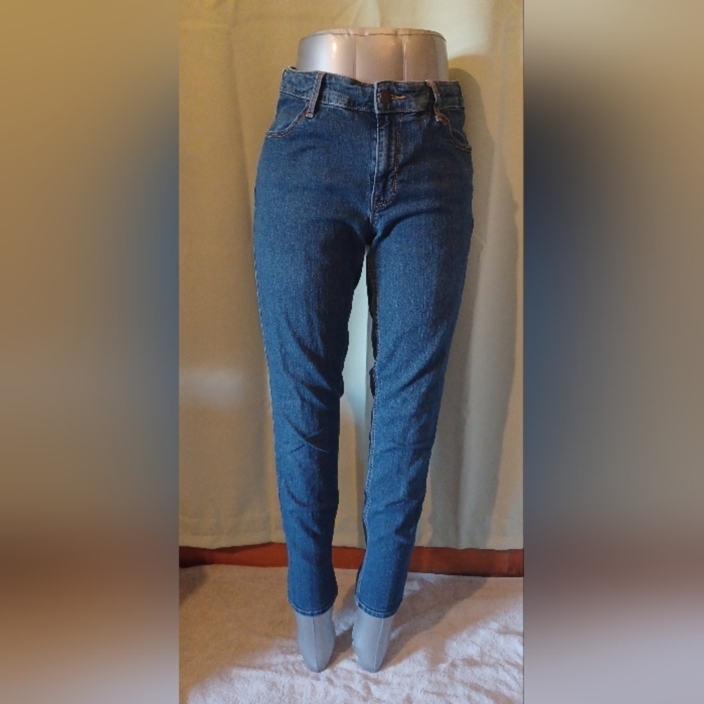 Old Navy Super Skinny Mid Rise Denim Jeans - Picture 2 of 4